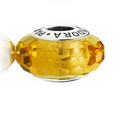 Pandora Gold Fascinating Glass Charm